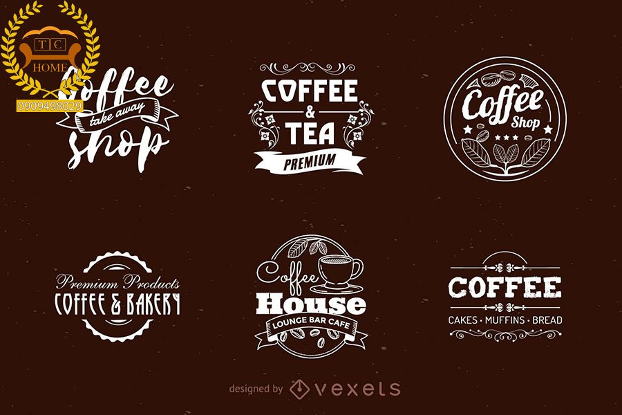 thiết kế logo quán cafe